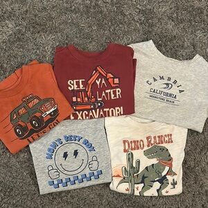 Garanimals Kids Graphic T-Shirts Set 18Mo, 24mo, 2T